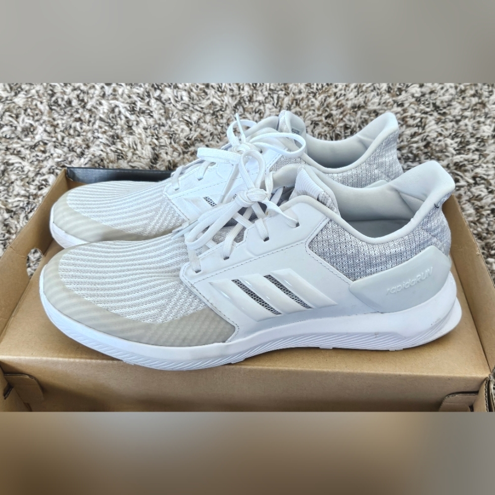 Adidas White Running Shoes - Picture 9 of 11